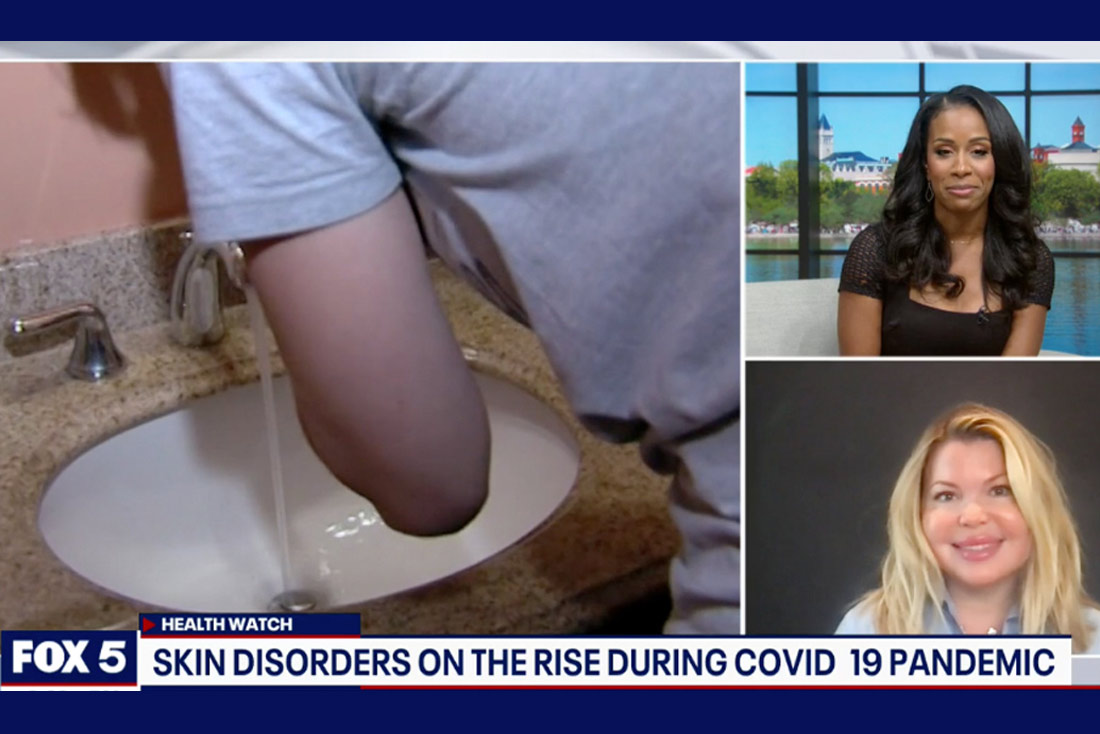 Skin disorders on the rise during covid pandemic on Fox Washington DC