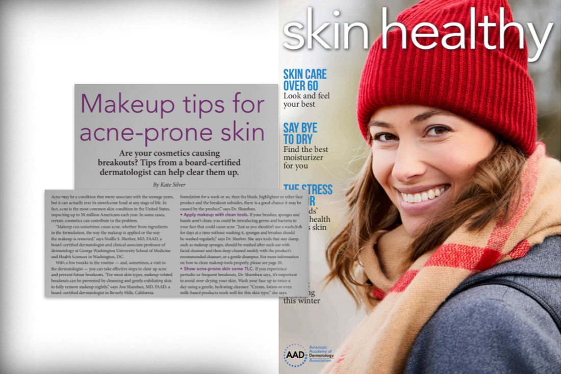 Makeup Tips for Acne-Prone Skin, featured on Skin Healthy